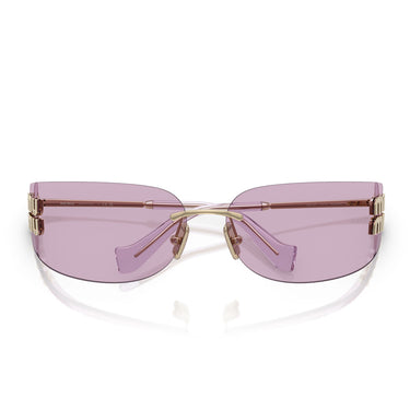 Miu Miu Okulary Przeciwsłoneczne MUA51S ZVN90O Złoto/Różowy Damskie 5