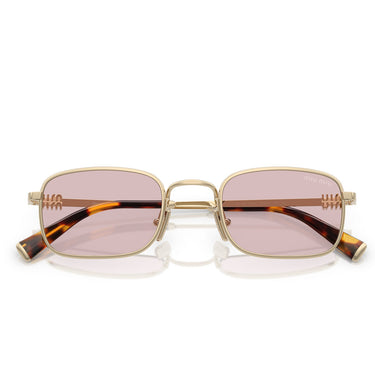 Miu Miu Okulary Przeciwsłoneczne MUA53S ZVN4I0 Złoto/Różowy Damskie 5