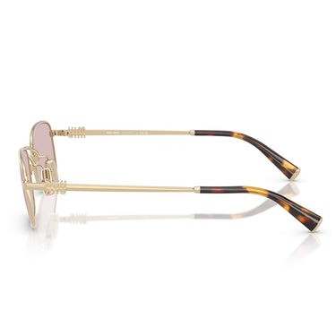 Miu Miu Okulary Przeciwsłoneczne MUA53S ZVN4I0 Złoto/Różowy Damskie 3