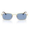 Miu Miu Okulary Przeciwsłoneczne MUA53S ZVN60O Złoto/Niebieski Damskie