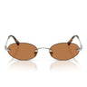 Miu Miu Occhiali da Sole MUA54S 1BC90Q Argento/Marrone Donna