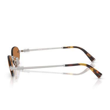 Miu Miu Sonnenbrille MUA54S 1BC90Q Silber/Braun Damen 3
