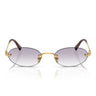 Miu Miu Gafas de Sol MUA54S 5AK04O Oro/Gris Degradado Mujer