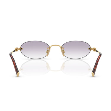 Miu Miu Sonnenbrille MUA54S 5AK04O Gold/Grau Verlauf Damen 4