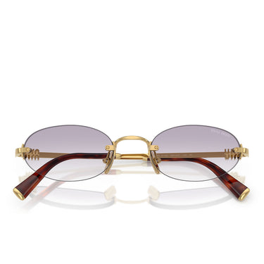 Miu Miu Sonnenbrille MUA54S 5AK04O Gold/Grau Verlauf Damen 5