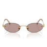 Miu Miu Gafas de Sol MUA54S 5AK20I Oro Violeta Claro Marrón Mujer