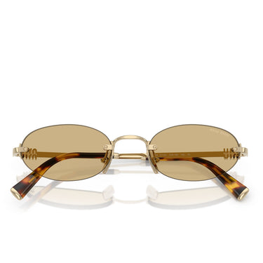 Miu Miu Sonnenbrille MUA54S ZVN10R Gold/Braun Verlauf Damen