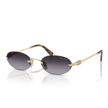 Miu Miu Gafas de Sol MUA54S ZVN5D1 Oro Pálido/Gris Degradado Mujer 1