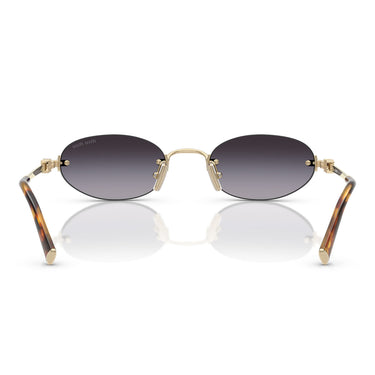 Miu Miu Gafas de Sol MUA54S ZVN5D1 Oro Pálido/Gris Degradado Mujer 4