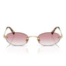 Miu Miu Gafas de Sol MUA54S ZVN70O Oro/Rosa Degradado Mujer