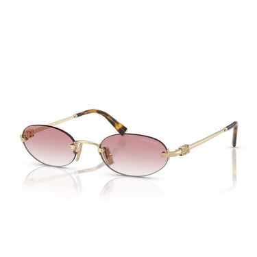 Miu Miu Sonnenbrille MUA54S ZVN70O Gold/Rosa Verlauf Damen 2