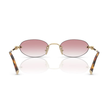 Miu Miu Sonnenbrille MUA54S ZVN70O Gold/Rosa Verlauf Damen 4