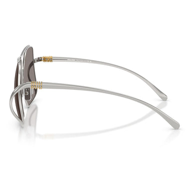 Miu Miu Okulary Przeciwsłoneczne MUA55S 1BC80Q Srebrny/Ciemnoszary Damskie 2