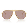 Miu Miu Occhiali da Sole MUA56S 5AK20I Oro/Viola Chiaro Marrone Donna