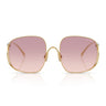 Miu Miu Gafas de Sol MUA57S 5AK40S Oro/Marrón Degradado Violeta Oscuro Mujer