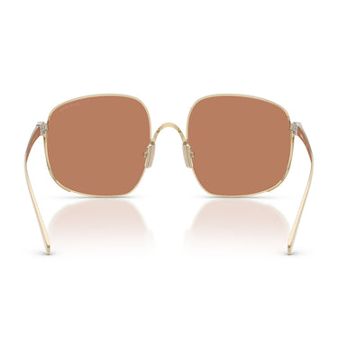 Miu Miu Okulary Przeciwsłoneczne MUA57S ZVN90Q Złoto Blado Brązowe Damskie 4