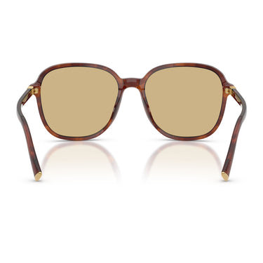 Miu Miu Gafas de Sol MUB01S 26E10R Tabaco Striato/Giallo Mujer 4