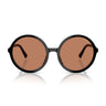 Miu Miu Occhiali da Sole MUB02S 16K90Q Nero Marrone Donna