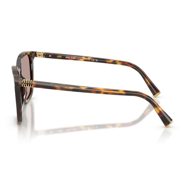 Miu Miu Sonnenbrille MUB03S 14L20I Braun Honig/Hellviolett Damen 2