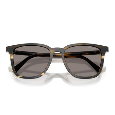Miu Miu Okulary Przeciwsłoneczne MUB03S 25E80Q Paski Loden/Grigio Scuro Damskie 5