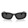 Miu Miu Okulary Przeciwsłoneczne MUB04S 16K08Z Czarny/Ciemnoszary Damskie