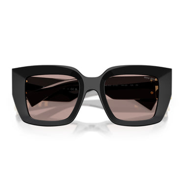 Miu Miu Okulary Przeciwsłoneczne MUB05S 16K20I Czarny Jasny Fioletowy Brązowy Damskie 5