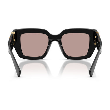 Miu Miu Okulary Przeciwsłoneczne MUB05S 16K20I Nero Viola Chiaro Marrone Donna 4