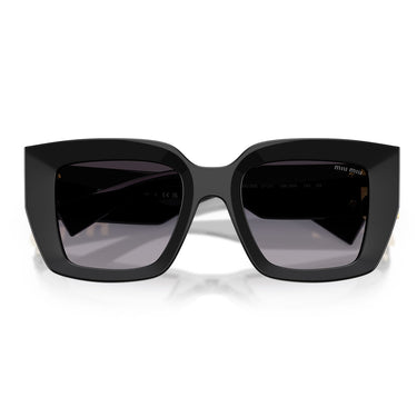 Miu Miu Okulary Przeciwsłoneczne MUB05S 16K90A Czarny Szary Gradient Damskie 6