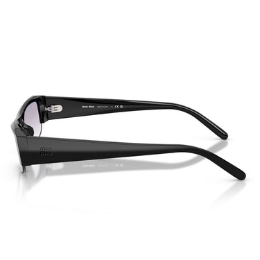 Miu Miu Okulary Przeciwsłoneczne MUB07S 16K04O Czarny Szary Przeźroczysty Damskie 2