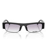 Miu Miu Okulary Przeciwsłoneczne MUB07S 16K04O Czarny Szary Przeźroczysty Gradient Damskie