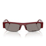 Miu Miu Okulary Przeciwsłoneczne MUB07S 21I80Q Burgund Opalino/Ciemny Szary Damskie