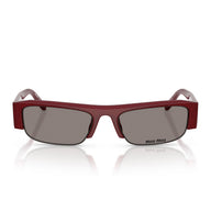 Miu Miu Okulary Przeciwsłoneczne MUB07S 21I80Q Burgund Opalino/Ciemny Szary Damskie