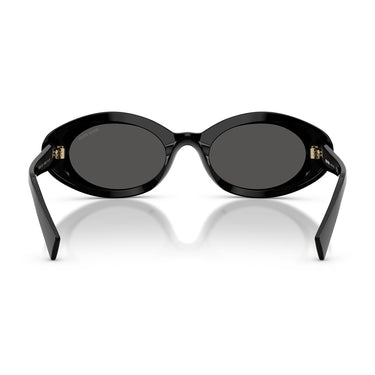 Miu Miu Occhiali da Sole MUB09S 16K08Z Nero Grigio Scuro Donna 4