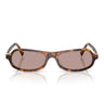 Miu Miu Occhiali da Sole MUB10SU 14L20I Marrone Miele/Viola Chiaro Marrone Donna