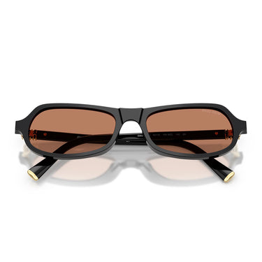 Miu Miu Occhiali da Sole MUB10SU 16K90Q Nero/Marrone Donna 4