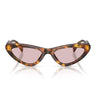 Miu Miu Occhiali da Sole MUB11SU 14L4I0 Marrone Miele/Rosa Donna