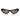 Miu Miu Occhiali da Sole MUB11SU 16K80Q Nero Grigio Scuro Donna