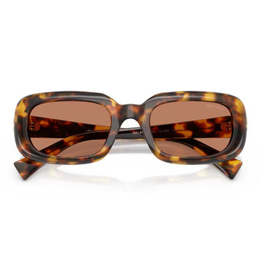 Miu Miu Occhiali da Sole MUB13S 14L90Q Marrone Miele/Marrone Donna 4