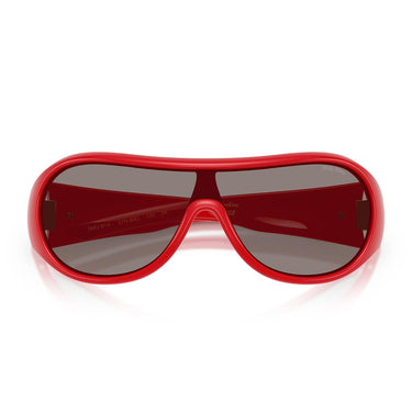 Miu Miu Occhiali da Sole MUB14SU 27N80Q Rosso/Grigio Scuro Donna 4