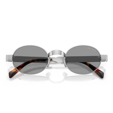 Miu Miu Occhiali da Sole MUB51S 21M50Q Argento/Grigio Donna 4