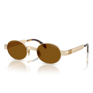 Miu Miu Occhiali da Sole MUB51S 22M20V Oro/Bronzo Scuro Donna