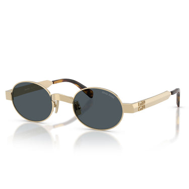 Miu Miu Occhiali da Sole MUB51S ZVN70B Oro Pallido/Grigio Scuro Donna