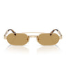 Miu Miu Occhiali da Sole MUB52S 22M10Y Oro Antico/Marrone Donna