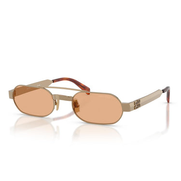 Miu Miu Occhiali da Sole MUB52S 7OE90X Ottone/Arancione Donna 1