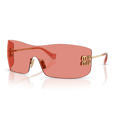Miu Miu Occhiali da Sole MUB53S 5AK20Y Oro/Rosso Donna