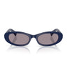 Miu Miu Occhiali da Sole MUC02S 26R11D Blu Violetto Scuro Donna