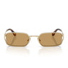Miu Miu Occhiali da Sole MUC50S ZVN10Y Oro Pallido/Giallo Donna