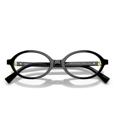 Miu Miu Occhiali da Vista MU01XV 1AB1O1 Nero/Trasparente Donna 5