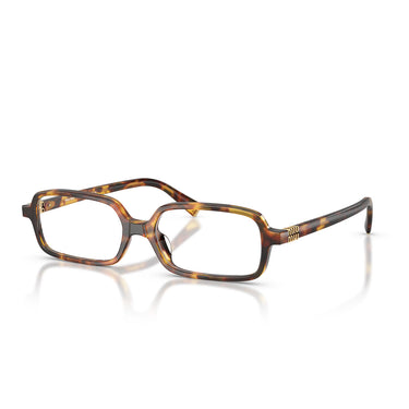 Miu Miu Occhiali da Vista MU01YV 14L1O1 Marrone Miele/Trasparente Donna 2