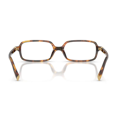 Miu Miu Occhiali da Vista MU01YV 14L1O1 Marrone Miele/Trasparente Donna 4